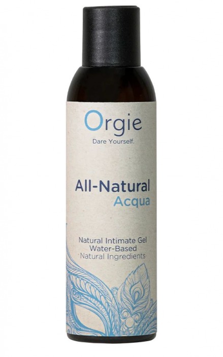 Интимный гель на водной основе Orgie All-Natural Acqua - 150 мл. - ORGIE - купить с доставкой в Орске