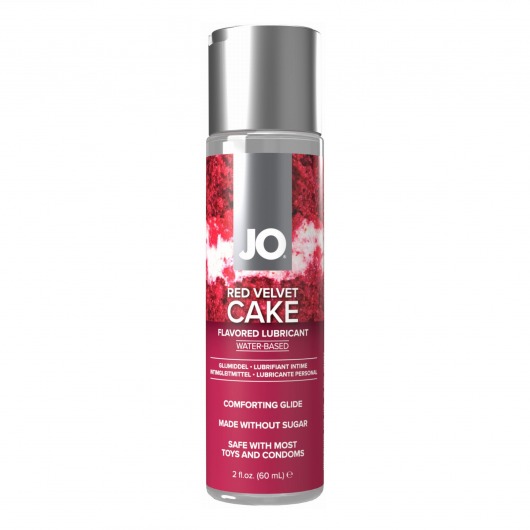 Лубрикант на водной основе JO H2O Red Velvet Cake Flavored Lubricant - 60 мл. - System JO - купить с доставкой в Орске