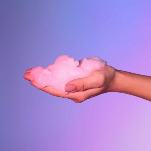 Массажная хрустящая пенка Tickle My Body Cotton Candy с ароматом сладкой ваты - 150 мл. - Love to Love - купить с доставкой в Орске
