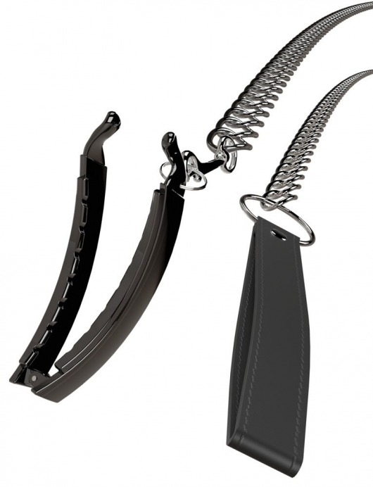 Зажим для половых губ с поводком Pussy Clamp With A Leash - Orion - купить с доставкой в Орске