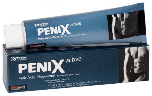Возбуждающий крем для мужчин PeniX active - 75 мл. - Joy Division - купить с доставкой в Орске