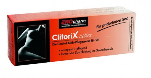 Возбуждающий крем для женщин ClitoriX active - 40 мл. - Joy Division - купить с доставкой в Орске