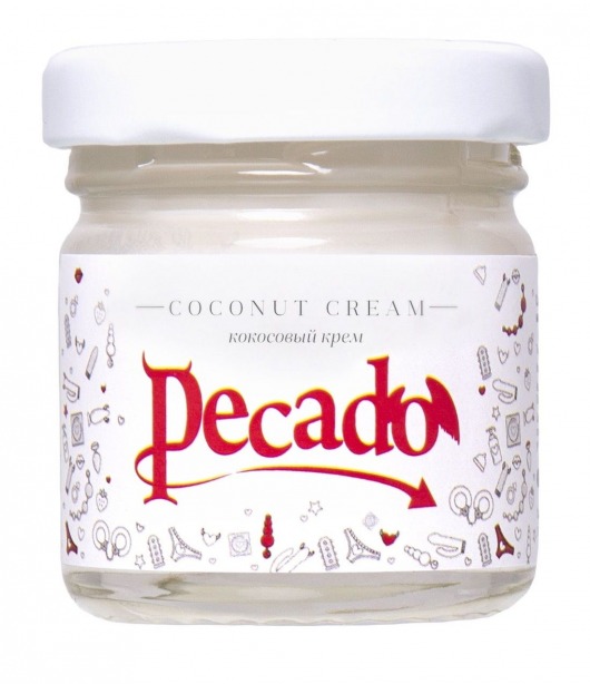 Массажная свеча Сoconut Cream - 35 мл. - Pecado - купить с доставкой в Орске