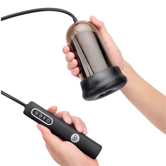 Мастурбатор с вибрацией Head Stroking - Pink Vibe - в Орске купить с доставкой