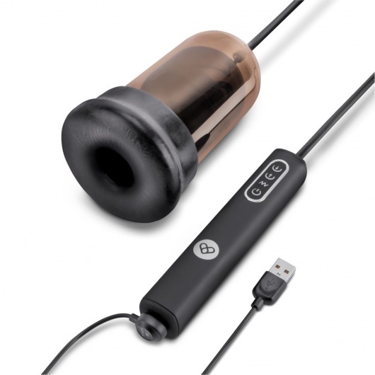 Мастурбатор с вибрацией Head Stroking - Pink Vibe - в Орске купить с доставкой