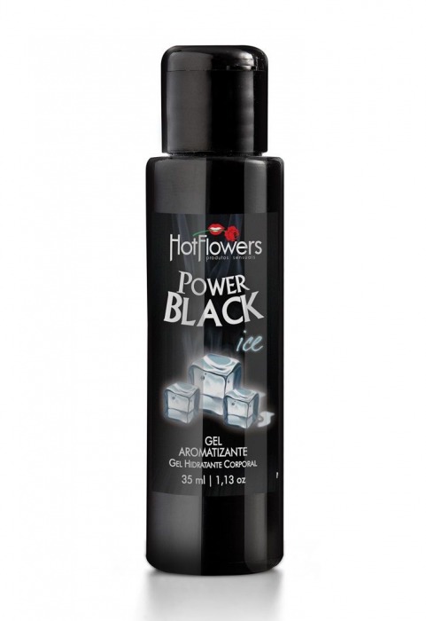 Стимулирующий гель для массажа Power Black - 35 мл. - HotFlowers - купить с доставкой в Орске