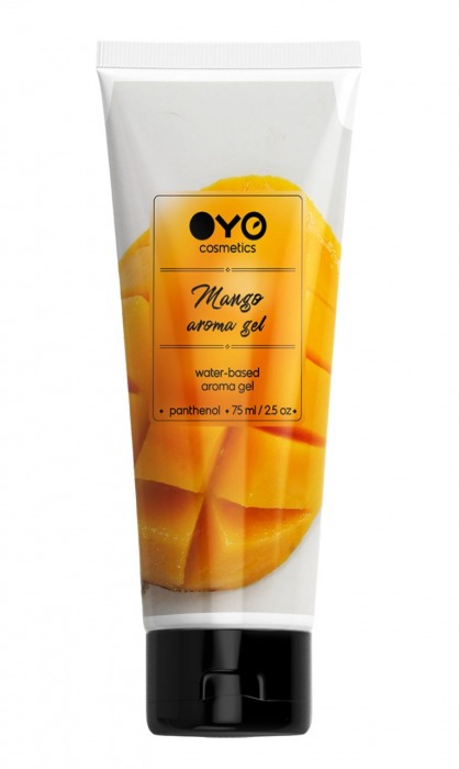 Лубрикант на водной основе OYO Aroma Gel Mango с ароматом манго - 75 мл. - OYO - купить с доставкой в Орске