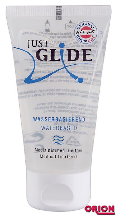 Вагинальная смазка на водной основе JUSTGLIDE - 50 мл. - Orion - купить с доставкой в Орске