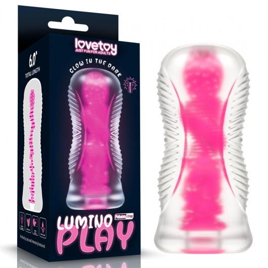 Светящийся в темноте мастурбатор 6.0 Lumino Play Masturbator - Lovetoy - в Орске купить с доставкой