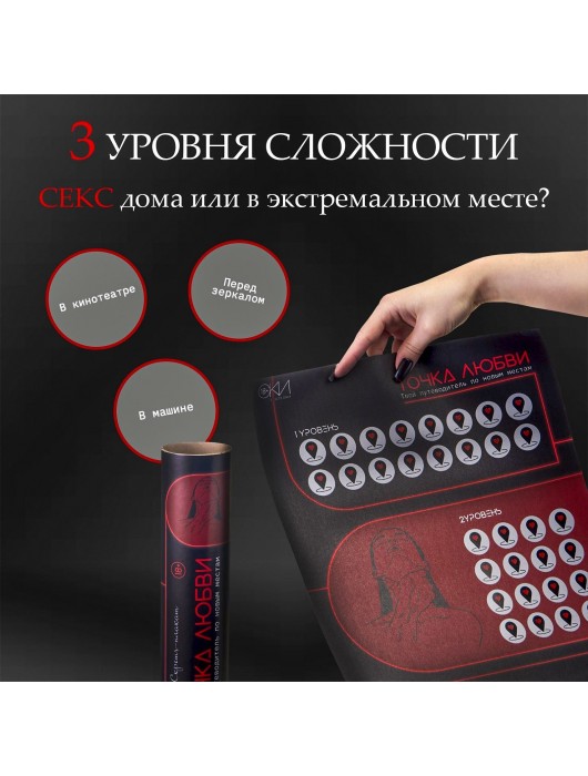 Плакат для двоих  Точка любви  со скретч-слоем - Сима-Ленд - купить с доставкой в Орске