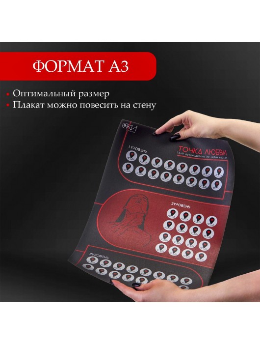 Плакат для двоих  Точка любви  со скретч-слоем - Сима-Ленд - купить с доставкой в Орске