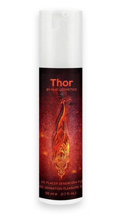 Возбуждающий унисекс гель Thor Fire Gel - 50 мл. - Nuei cosmetics - купить с доставкой в Орске