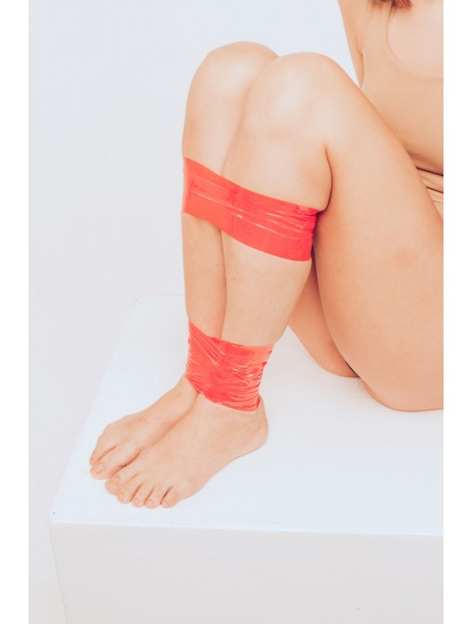 Красная бондажная лента Endorphin - Lola Games - купить с доставкой в Орске