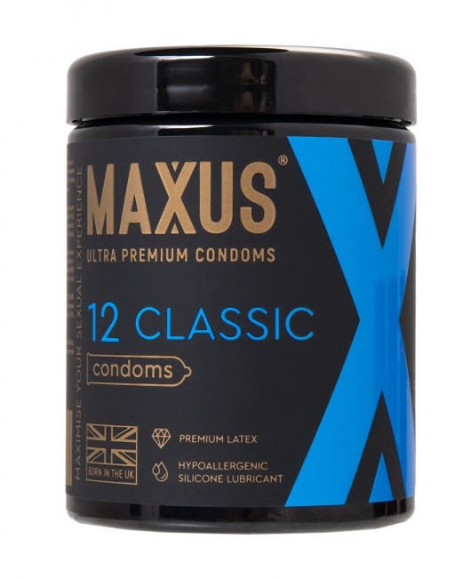 Классические презервативы MAXUS Classic - 12 шт. - Maxus - купить с доставкой в Орске