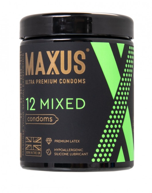 Презервативы MAXUS Mixed - 12 шт. - Maxus - купить с доставкой в Орске