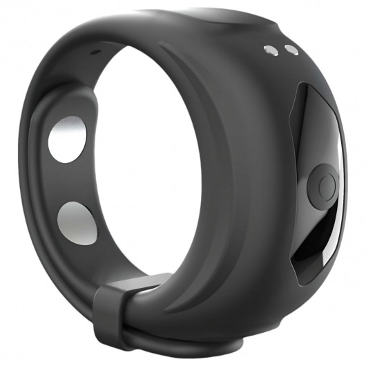 Черное эрекционное виброкольцо Fit Vibe Ring - Dorcel - в Орске купить с доставкой