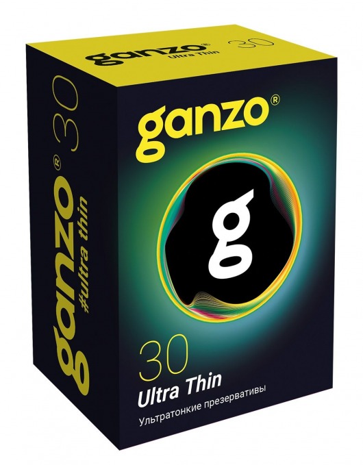 Супертонкие презервативы Ganzo Ultra thin - 30 шт. - Ganzo - купить с доставкой в Орске