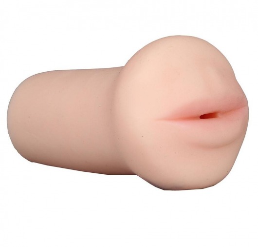 Нежный мастурбатор-ротик REALSTUFF 5INCH MASTURBATOR BJ - Dream Toys - в Орске купить с доставкой