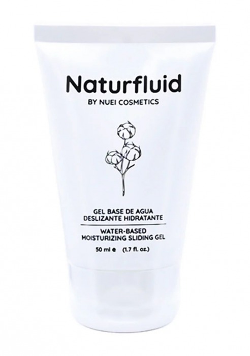 Экстраскользкий лубрикант на водной основе Nuei Naturfluid - 50 мл. - Nuei cosmetics - купить с доставкой в Орске