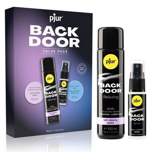 Набор для анального секса pjur Back Door Value Pack - Pjur - купить с доставкой в Орске