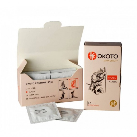 Презервативы OKOTO Classic - 12 шт. - Sitabella - купить с доставкой в Орске