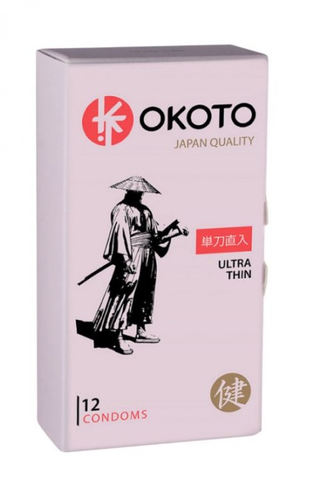 Тонкие презервативы OKOTO Ultra Thin - 12 шт. - Sitabella - купить с доставкой в Орске