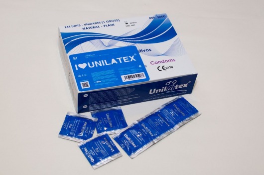 Классические презервативы Unilatex Natural Plain - 144 шт. - Unilatex - купить с доставкой в Орске