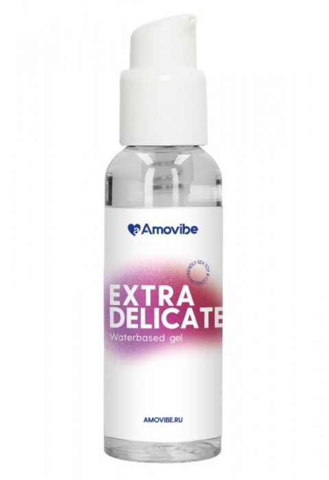 Гель на водной основе Amovibe Extra Delicate - 100 мл. - Amovibe - купить с доставкой в Орске