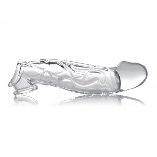 Прозрачная насадка для увеличения члена 2 Inch Clear Extender Sleeve - XR Brands - в Орске купить с доставкой
