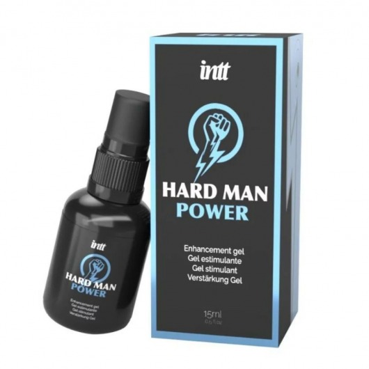 Стимулирующий гель для мужчин Hard Man Power - 15 мл. - INTT - купить с доставкой в Орске