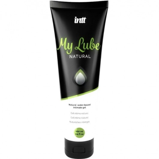 Увлажняющий гель-лубрикант на водной основе  для тела My Lube Natural - 100 мл. - INTT - купить с доставкой в Орске