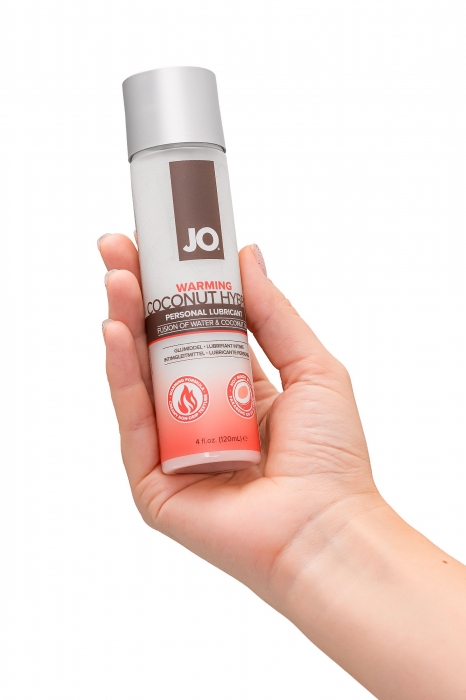 Водно-масляный лубрикант с разогревающим эффектом Hybrid Lubricant WARMING - 120 мл. - System JO - купить с доставкой в Орске