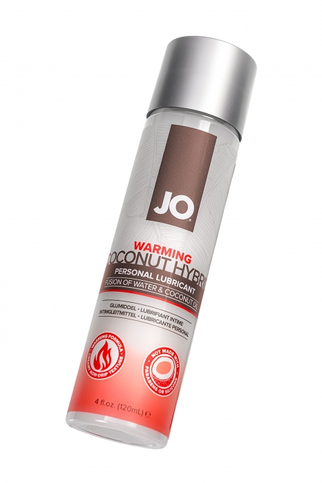 Водно-масляный лубрикант с разогревающим эффектом Hybrid Lubricant WARMING - 120 мл. - System JO - купить с доставкой в Орске