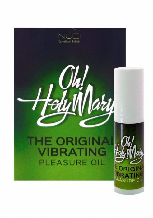 Масло унисекс с эффектом вибрации Oh! Holy Mary - 6 мл. - Nuei cosmetics - купить с доставкой в Орске