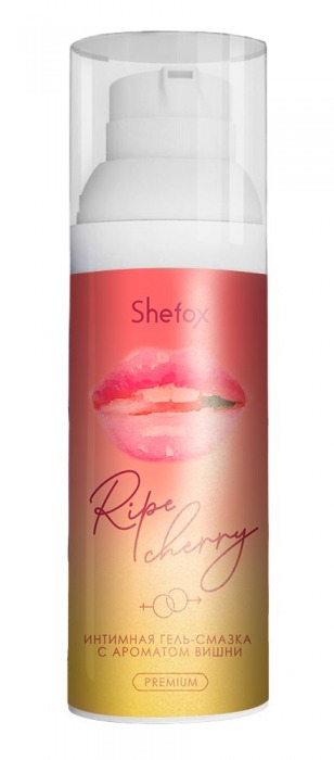 Интимная гель-смазка Shefox Premium «Спелая вишня» - 50 мл. - Shefox - купить с доставкой в Орске