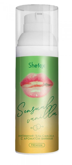 Интимная гель-смазка Shefox Premium «Чувственная ваниль» - 50 мл. - Shefox - купить с доставкой в Орске