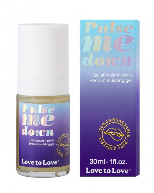 Стимулирующий гель для пениса Pulse Me Down - 30 мл. - Love to Love - купить с доставкой в Орске