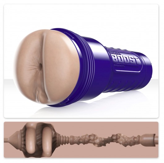 Телесный мастурбатор-анус Fleshlight Boost Blast Female - Fleshlight - в Орске купить с доставкой