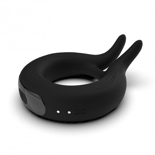 Черное эрекционное кольцо Marry Me Rechargeable Vibrating Cockring - Adrien Lastic - в Орске купить с доставкой