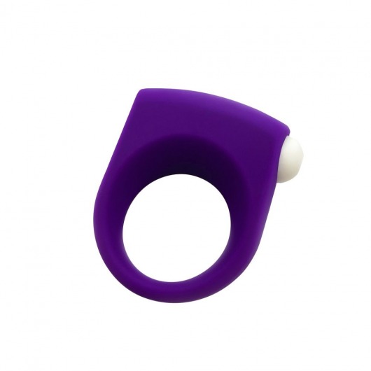 Фиолетовое эрекционное кольцо Puggle Vibrating Ring with Bullet - Adrien Lastic - в Орске купить с доставкой