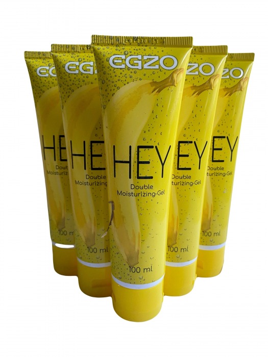 Набор из 5 анальных лубрикантов на водной основе Egzo Hey (по 100 мл.) - EGZO - купить с доставкой в Орске