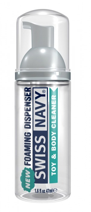 Очищающая пенка для игрушек и тела Toy   Body Cleaner Foamer - 47 мл. - Swiss navy - купить с доставкой в Орске