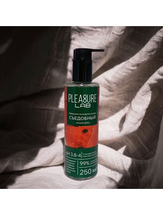 Лубрикант на водной основе Pleasure Lab с ароматом арбуза - 250 мл. - Pleasure Lab - купить с доставкой в Орске
