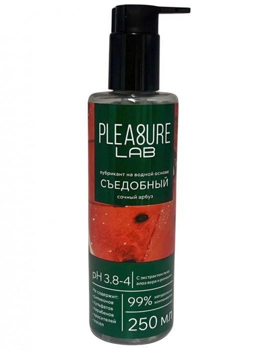 Лубрикант на водной основе Pleasure Lab с ароматом арбуза - 250 мл. - Pleasure Lab - купить с доставкой в Орске