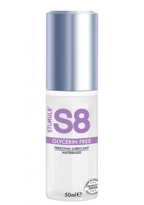 Лубрикант на водной основе S8 Glycerin Free без глицерина - 50 мл. - Stimul8 - купить с доставкой в Орске