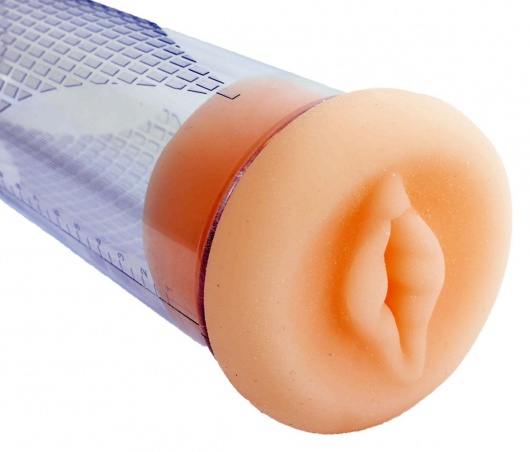 Телесный уплотнитель для вакуумной помпы в виде вагины - Boys of Toys - в Орске купить с доставкой