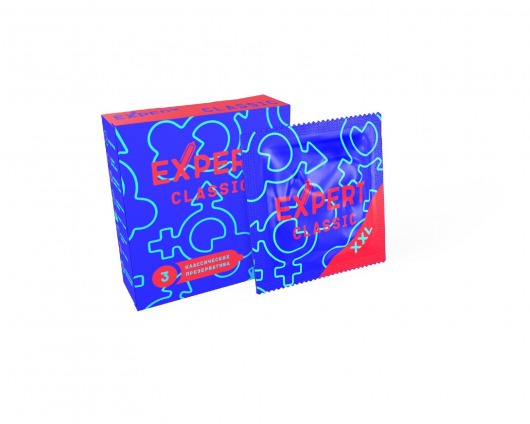 Презервативы увеличенного размера Expert Classic XXL - 3 шт. - Expert - купить с доставкой в Орске