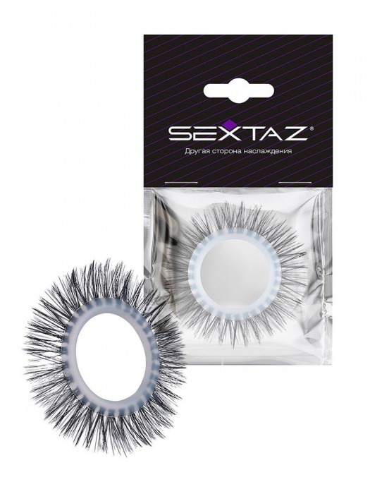 Круглое эрекционное кольцо с длинными «ресничками» - Sextaz - в Орске купить с доставкой