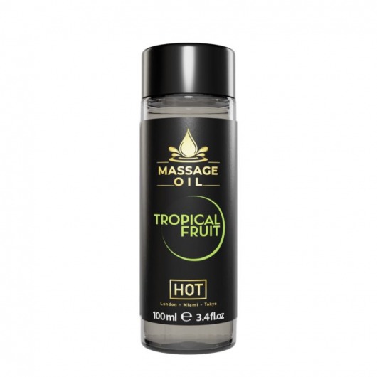 Массажное масло c ароматом тропических фруктов Massage Oil - 100 мл. - HOT - купить с доставкой в Орске