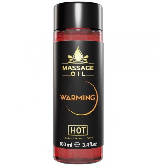 Массажное масло с согревающим эффектом Massage Oil Warming - 100 мл. - HOT - купить с доставкой в Орске